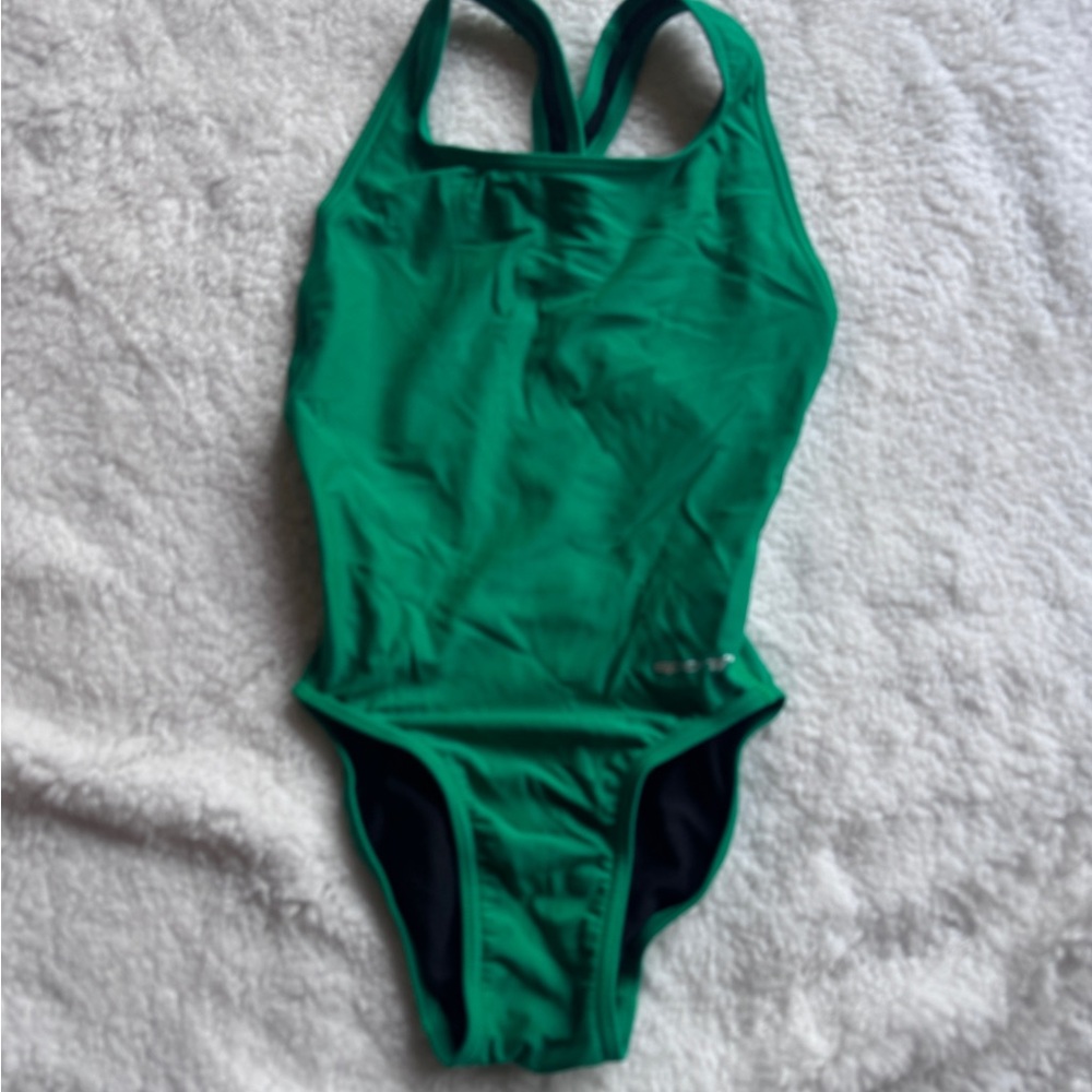Like new Sporti Green X-back One-Piece Swimsuit - Size 26 women’s